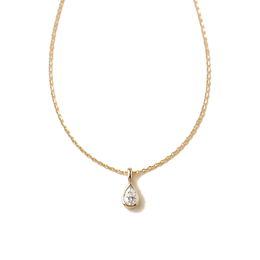 Gold Necklace Illustration